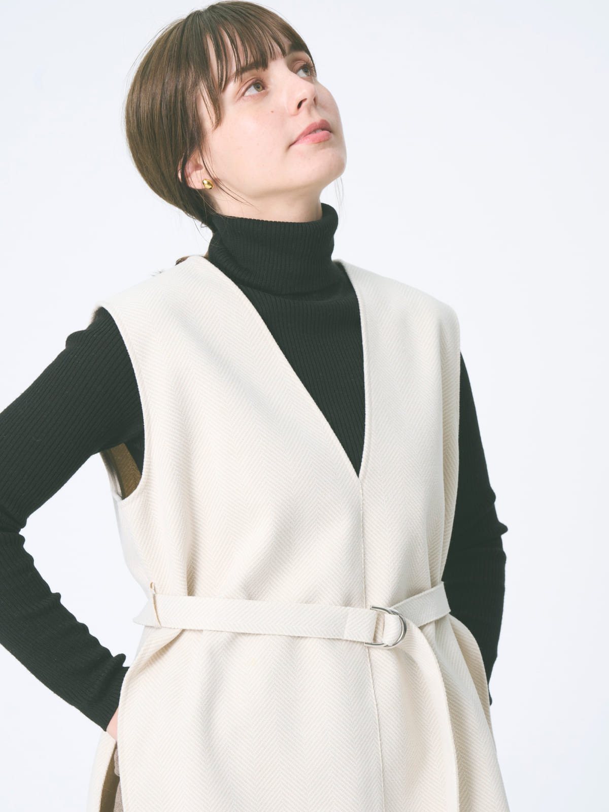 モデル: 160cm 着用サイズ: F