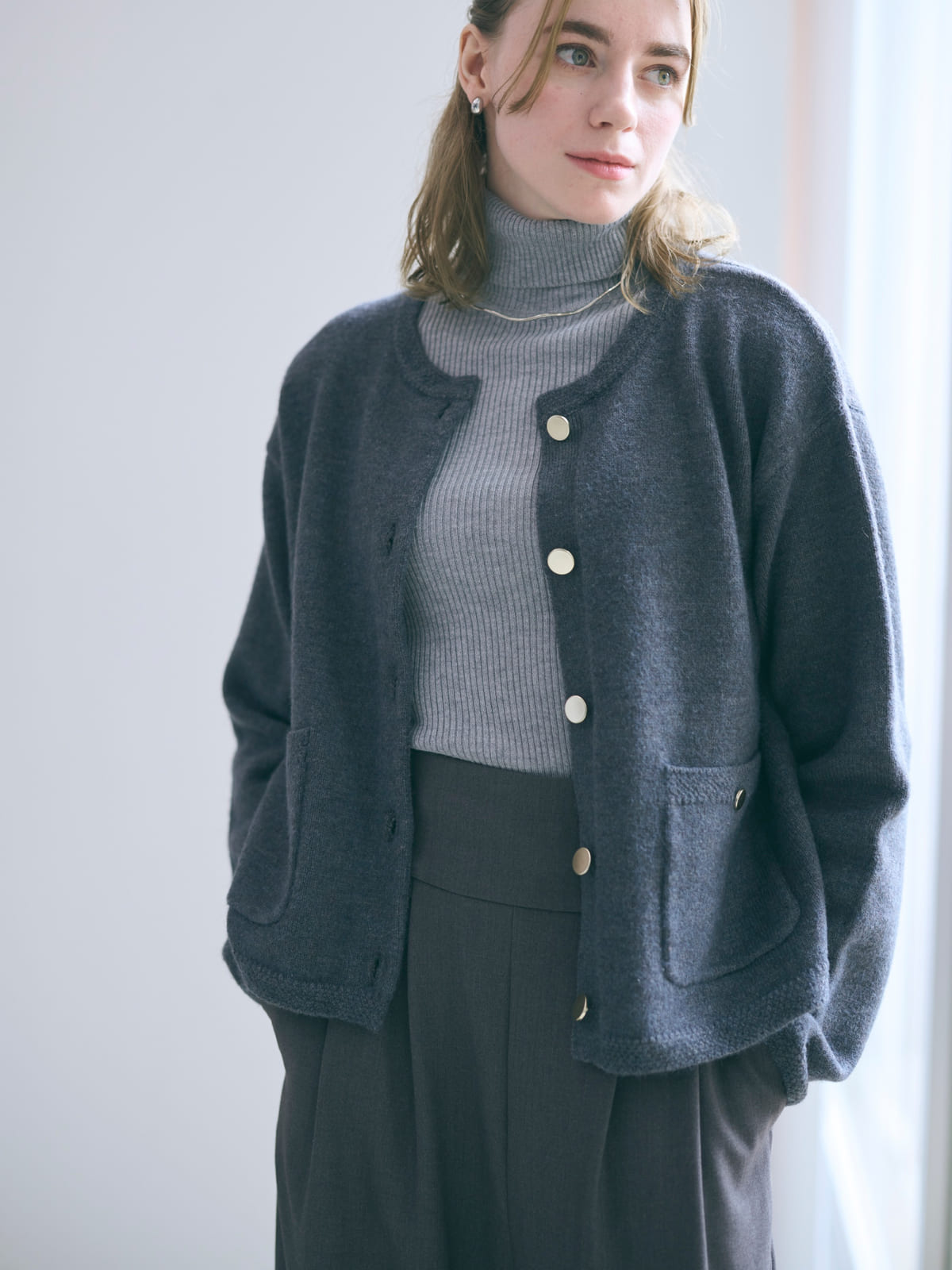 モデル: 169cm 着用サイズ: F