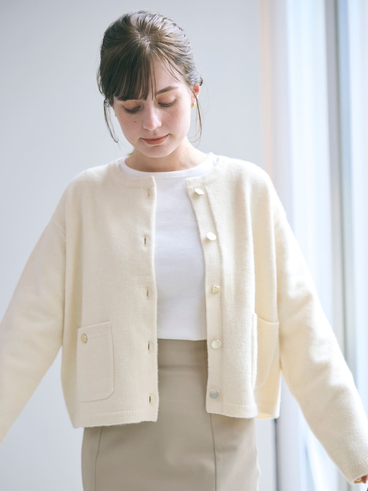 モデル: 160cm 着用サイズ: F