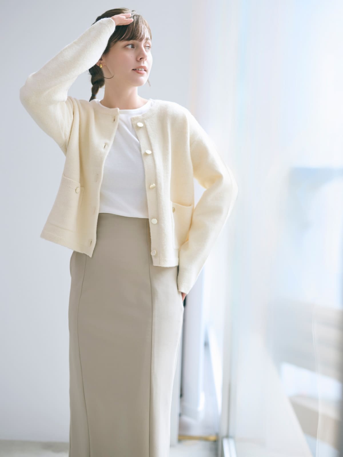 モデル: 160cm 着用サイズ: F