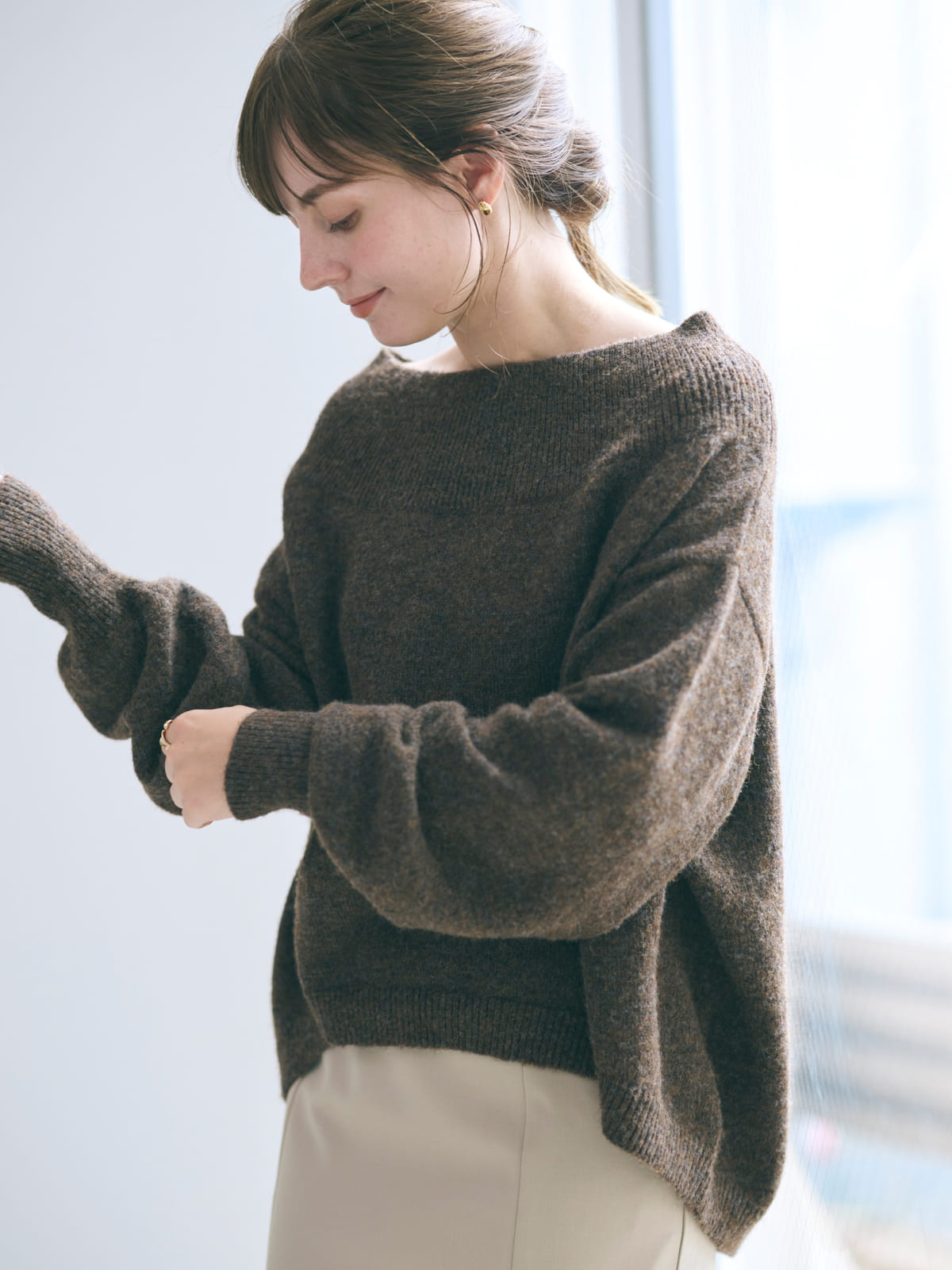 モデル: 160cm 着用サイズ: F