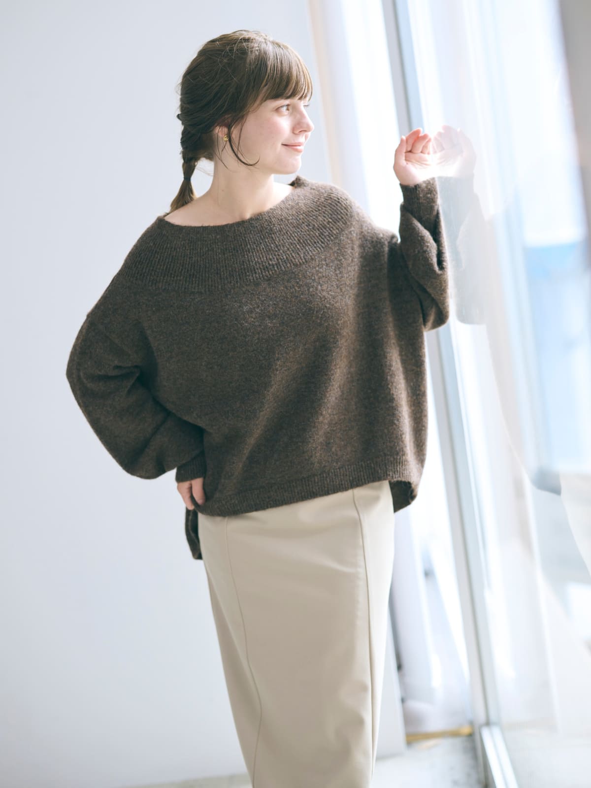 モデル: 160cm 着用サイズ: F