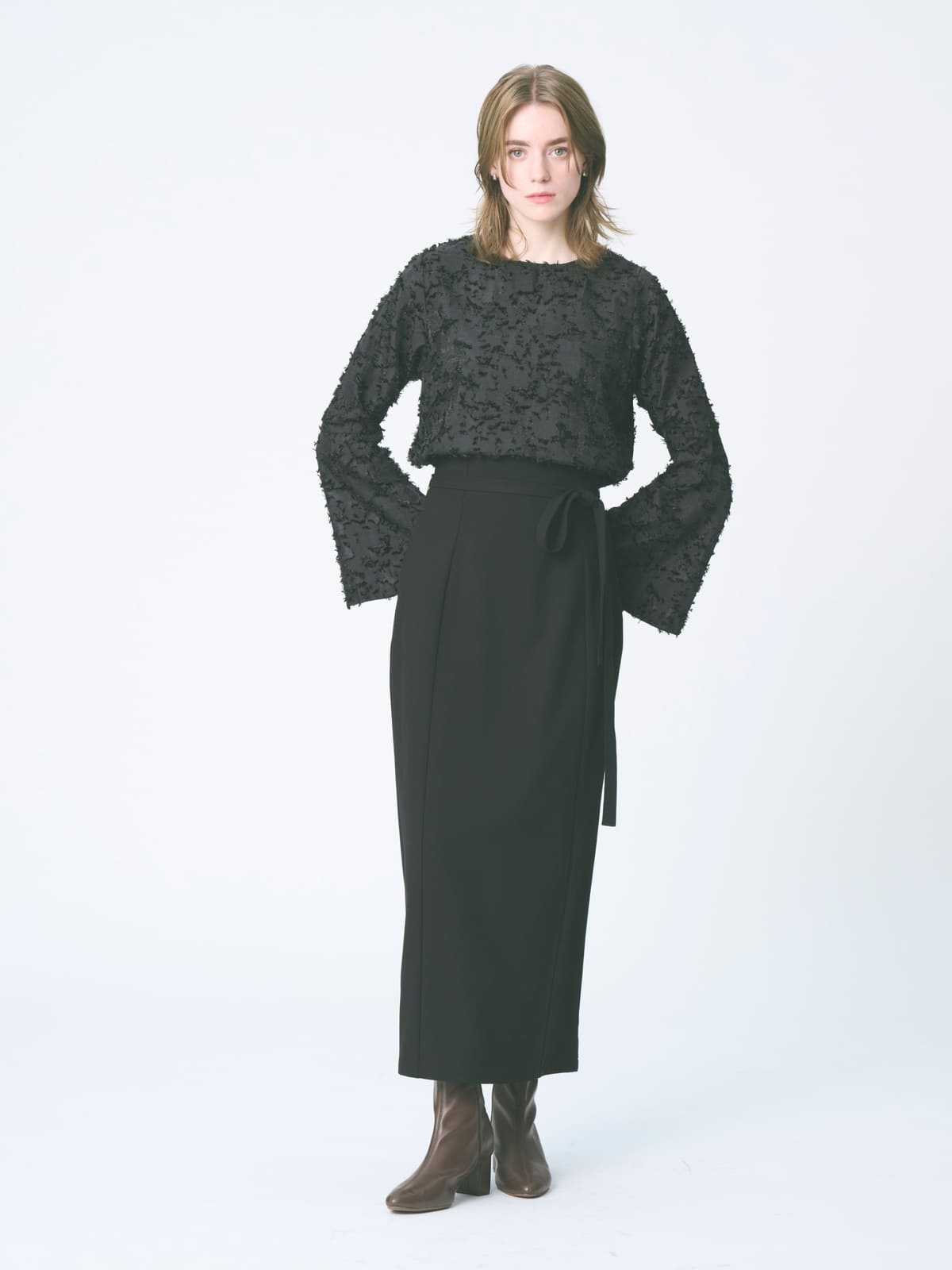 モデル: 169cm 着用サイズ: M