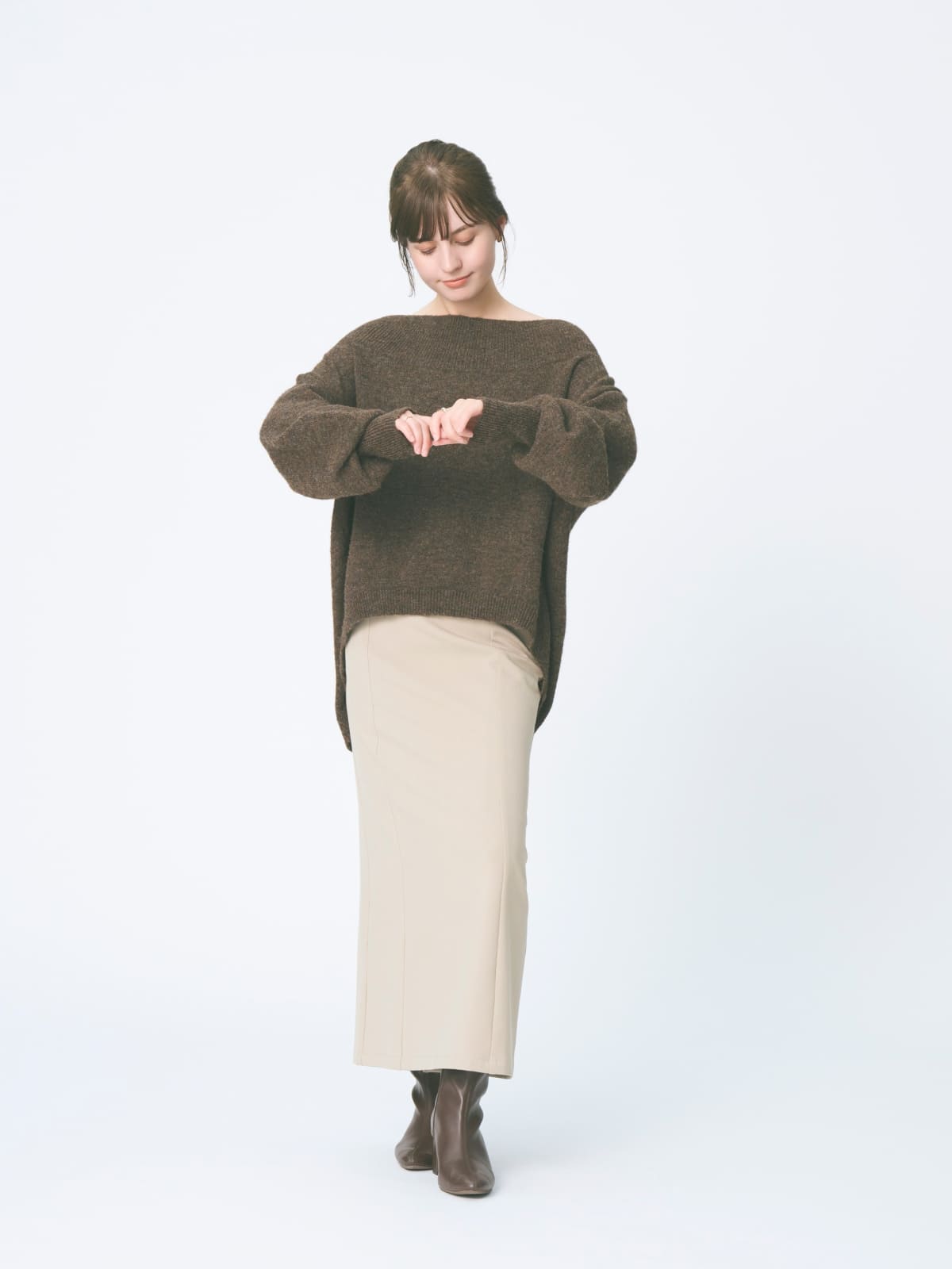 モデル: 160cm 着用サイズ: S