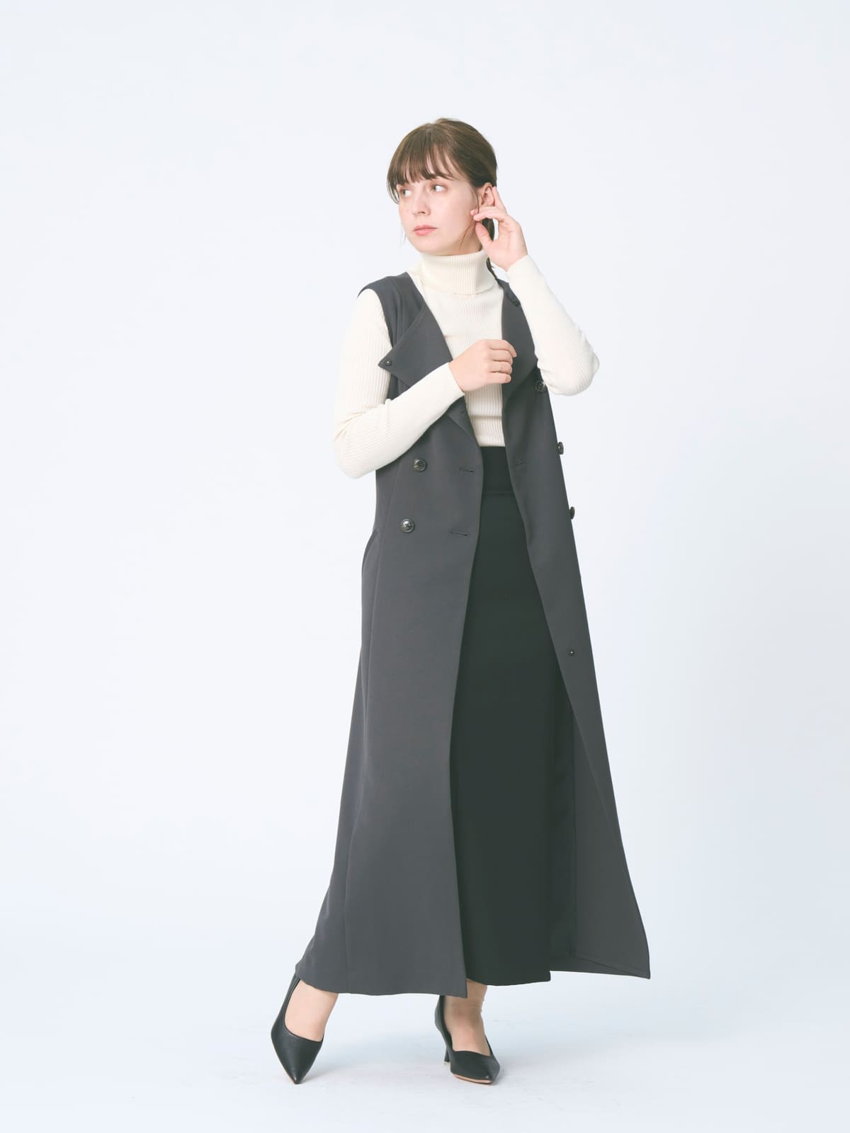 モデル: 160cm 着用サイズ: F