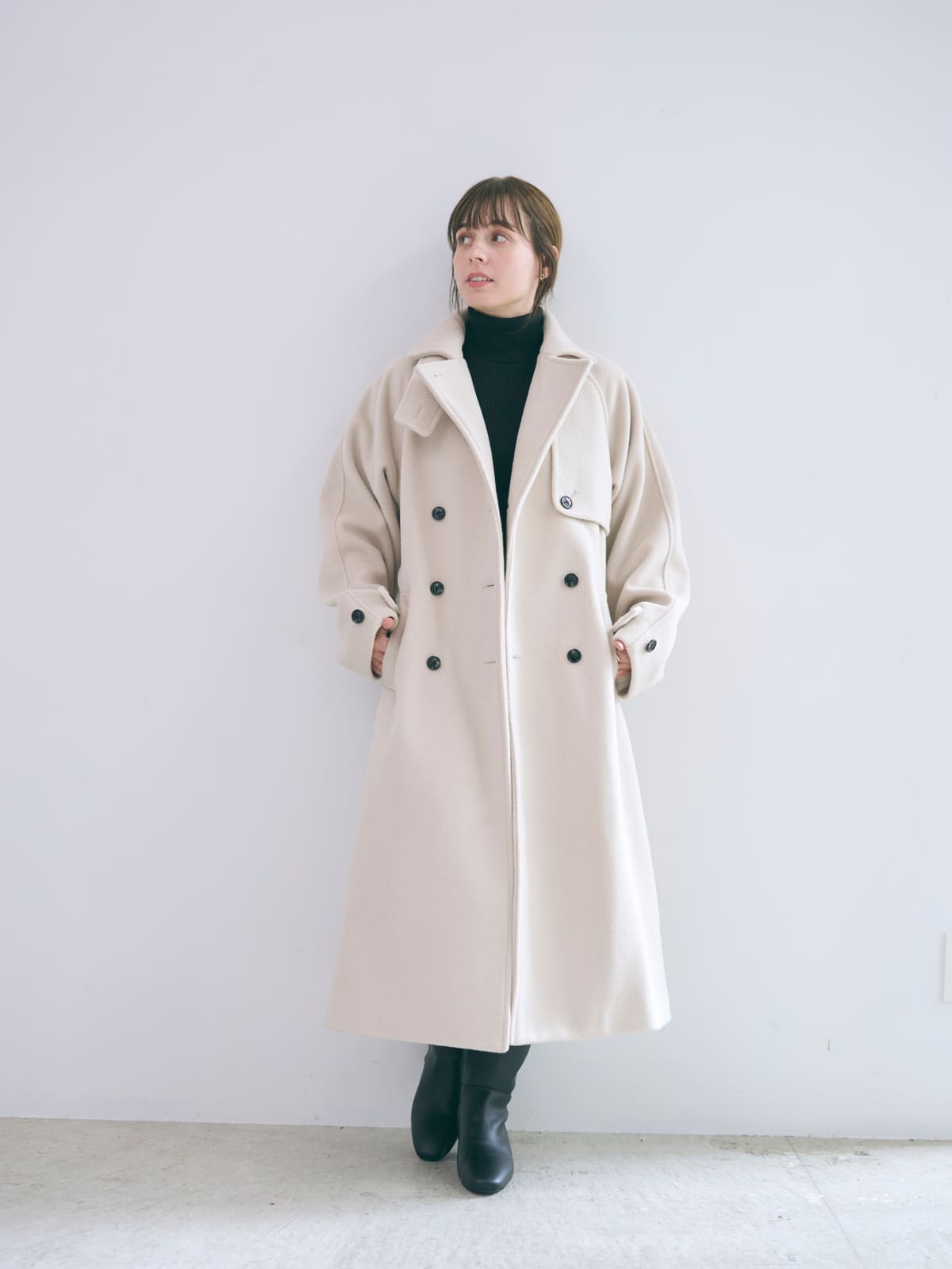 モデル: 160cm 着用サイズ: F