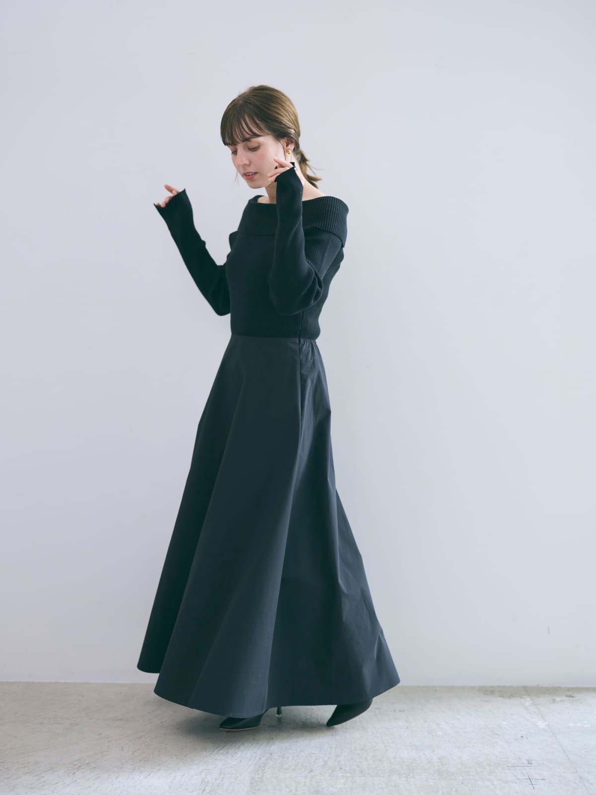 モデル: 160cm 着用サイズ: F